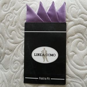 Linea Uomo Lavender Handkerchief